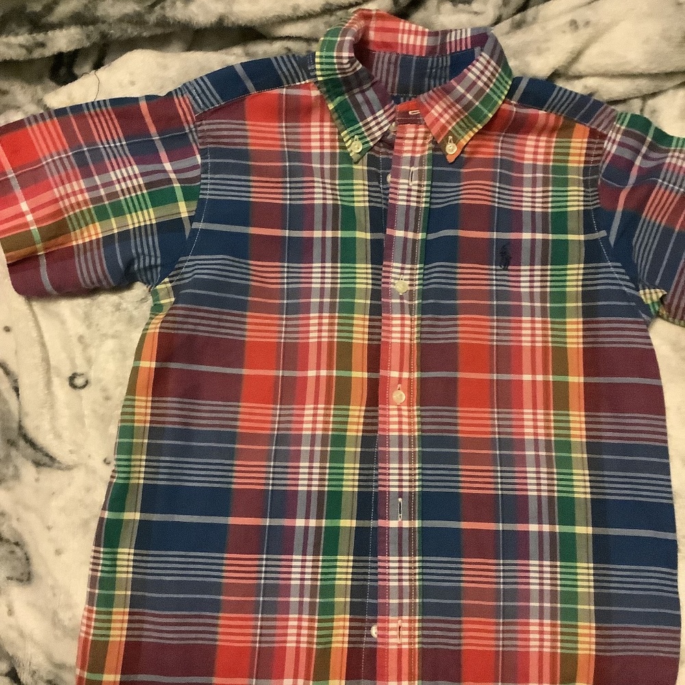 Boy Short Sleeve Polo Shirt